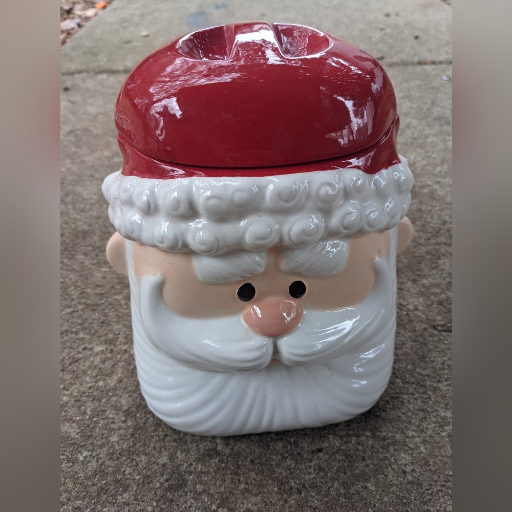 Santa Cookie Jar